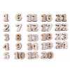 Čísla k výrobě adventního kalendáře / 1-24