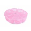 Plastový box / zásobník Ø10 cm (Balení 1 ks, Varianta 1 transparent)
