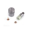 Piston na duté nýty oboustranné Ø8 mm (Balení 1 sada, Varianta nikl)