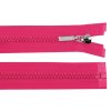 Kostěný zip No 5 délka 50 cm s ozdobným jezdcem (Balení 1 ks, Varianta 148 červená)
