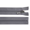 Kostěný zip No 5 délka 50 cm s ozdobným jezdcem (Balení 1 ks, Varianta 148 červená)