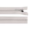 Kostěný zip No 5 délka 70 cm s ozdobným jezdcem (Balení 1 ks, Varianta 101 bílá)