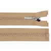 Kostěný zip No 5 délka 70 cm s ozdobným jezdcem (Balení 1 ks, Varianta 101 bílá)