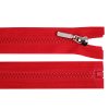 Kostěný zip No 5 délka 70 cm s ozdobným jezdcem (Balení 1 ks, Varianta 101 bílá)