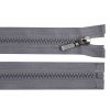 Kostěný zip No 5 délka 70 cm s ozdobným jezdcem (Balení 1 ks, Varianta 101 bílá)
