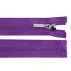 Kostěný zip No 5 délka 80 cm s ozdobným jezdcem (Balení 1 ks, Varianta 101 bílá)