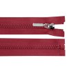 Kostěný zip No 5 délka 80 cm s ozdobným jezdcem (Balení 1 ks, Varianta 101 bílá)
