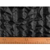 Prošívaná šusťákovina / prošev zateplená s podšívkou pruhy 4,5 cm (Balení 1 m, Varianta 1 (10) černá)