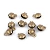 Rolničky mosazné s krásným zvukem 13x17 mm (Balení 2 ks, Varianta mosaz)