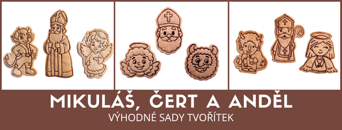 Mikulášské sady vykrajovátek