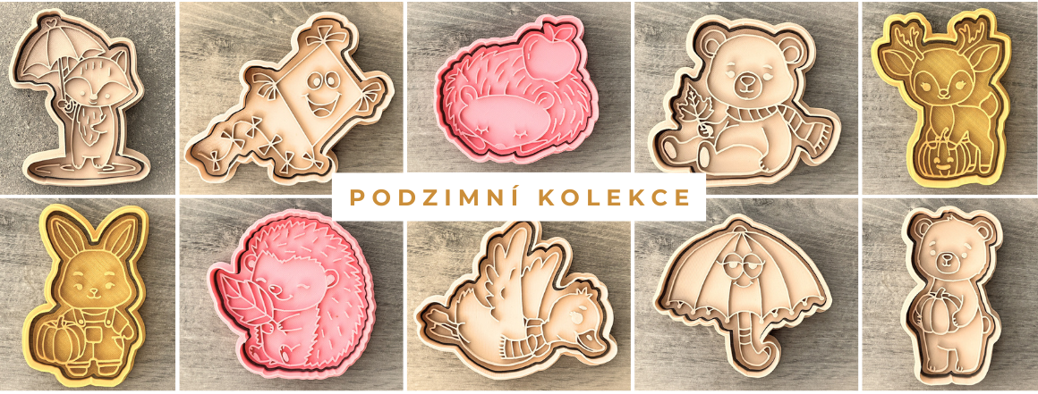 Podzimní kolekce vykrajovátek