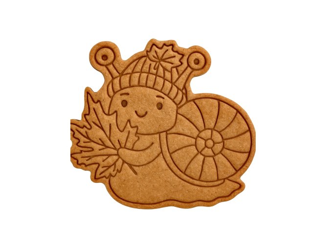 podzimní hlemýžd vykrajovátko