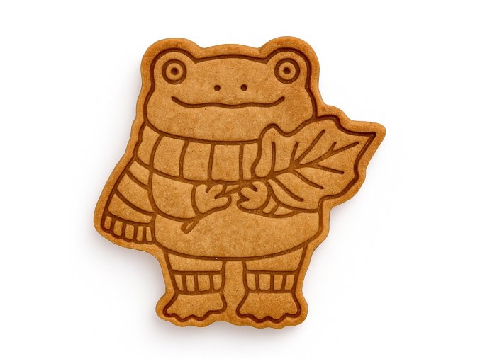 podzimní žába vykrajovátko