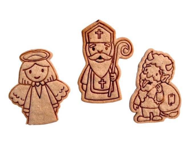 Mikulášská sada vykrajovátek XII