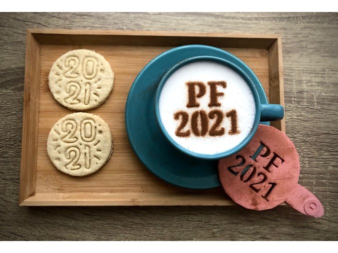 PF 2021 - šablona na kávu