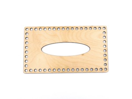 Servítkovník - pevné dno na pletenie s háčikom