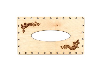 Servítkovník - LISTOVÝ ORNAMENT - papierové ruličky