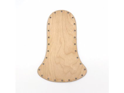 Zvonček pevné dno na pletenie s papierovými ruličkami