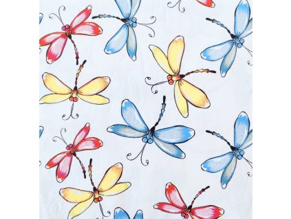 Servítka FAREBNÉ VÁŽKY