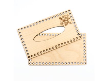 Krabička na servítky - KVET - háčik