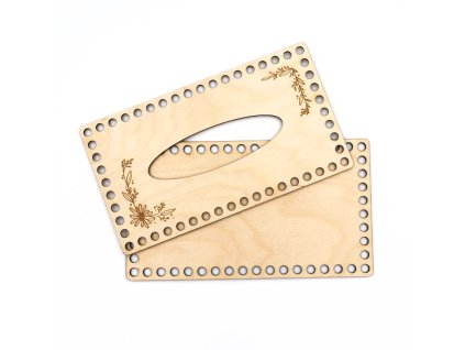 Krabička na servítky KVETOVÝ ORNAMENT H