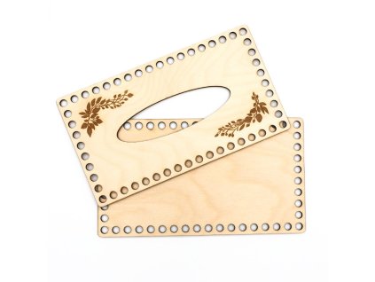 Krabička na servítky LISTOVÝ ORNAMENT H