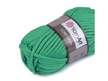 YarnArt Cord Yarn šnúra 250g 7mm zelená