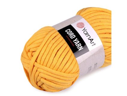 YarnArt Cord Yarn šnúra 250g 7mm žltá