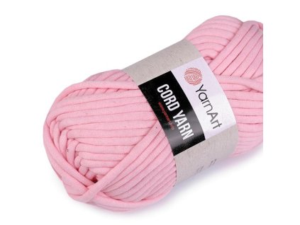 YarnArt Cord Yarn šnúra 250g 7mm ružová