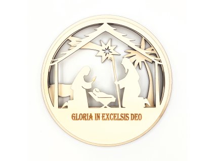 3D drevený výrez - BETLEHEM