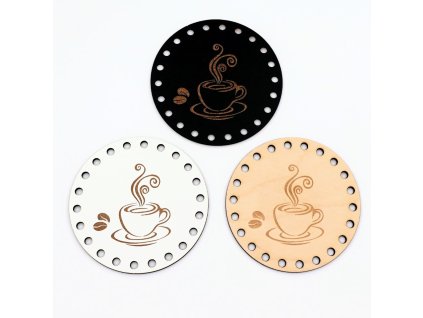 Podšálka - KÁVA 1 - papierové ruličky