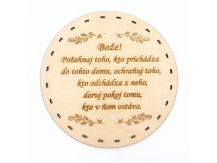 Dno na opletenie BOŽE POŽEHNAJ