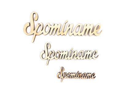 Výrez SPOMÍNAME