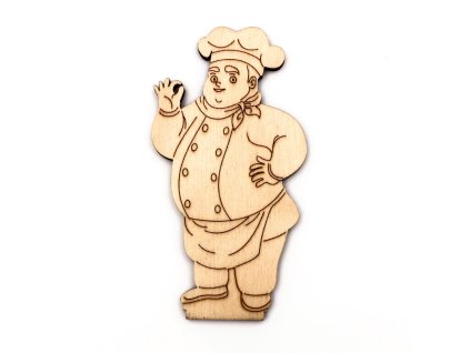 Výrez k ceruzkovníku - KUCHÁR