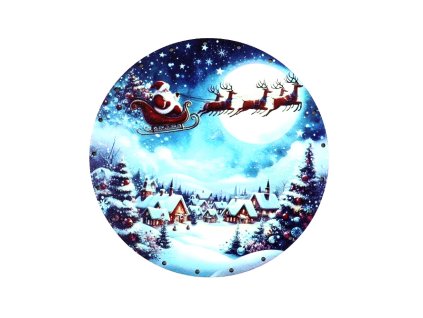 Dno s UV potlačou VIANOČNÁ DEDINKA pedig