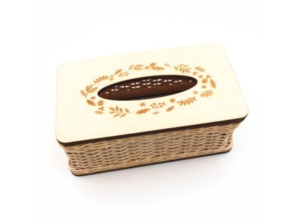 Servítkovník VIANOCE s vrchným a spodným rámom pedig