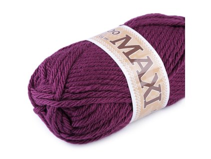 Pletiaca priadza Jumbo Maxi 100g ružovofialová
