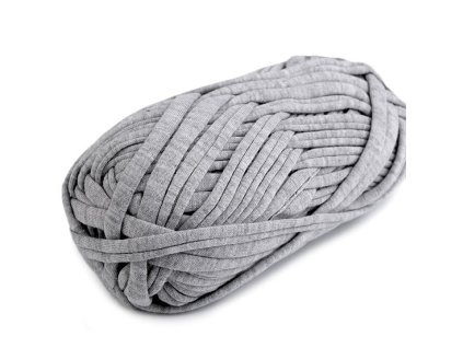 Špagetová priadza 100g šedá