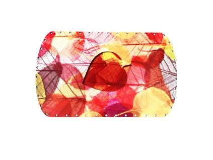 Tácka s UV potlačou LISTY papierové ruličky