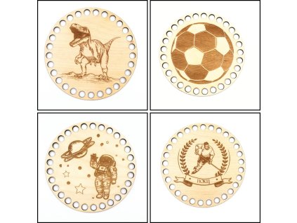 dno chlapčenský motív háčik