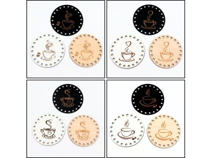 podšálka káva ruličky