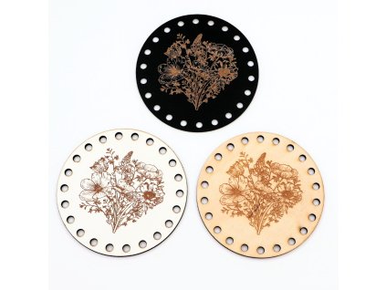 Podšálka - KYTICA - papierové ruličky