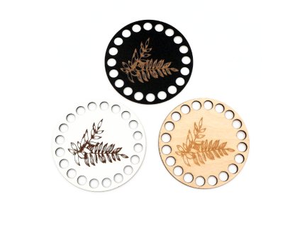 Podšálka - LISTY - háčik