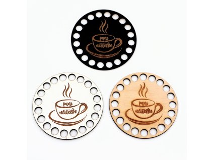 Podšálka - PANI UČITEĽKE - háčik