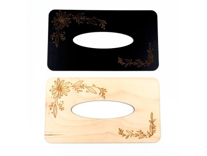 Servítkovník na vypletanie - KVETOVÝ ORNAMENT