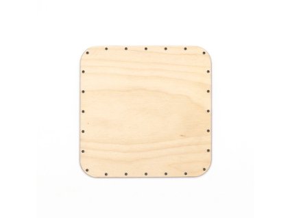 Štvorec - pevné dno na pletenie s pedigom