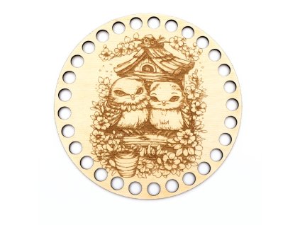 Kruh - VTÁČIKY - háčik