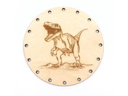 Kruh - DINOSAURUS - papierové ruličky
