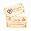 Drevená obálka - SVADBA - vzor 2