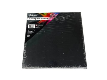 Artmagico sada pláten na rámu 25x25 cm 4 ks (černé)